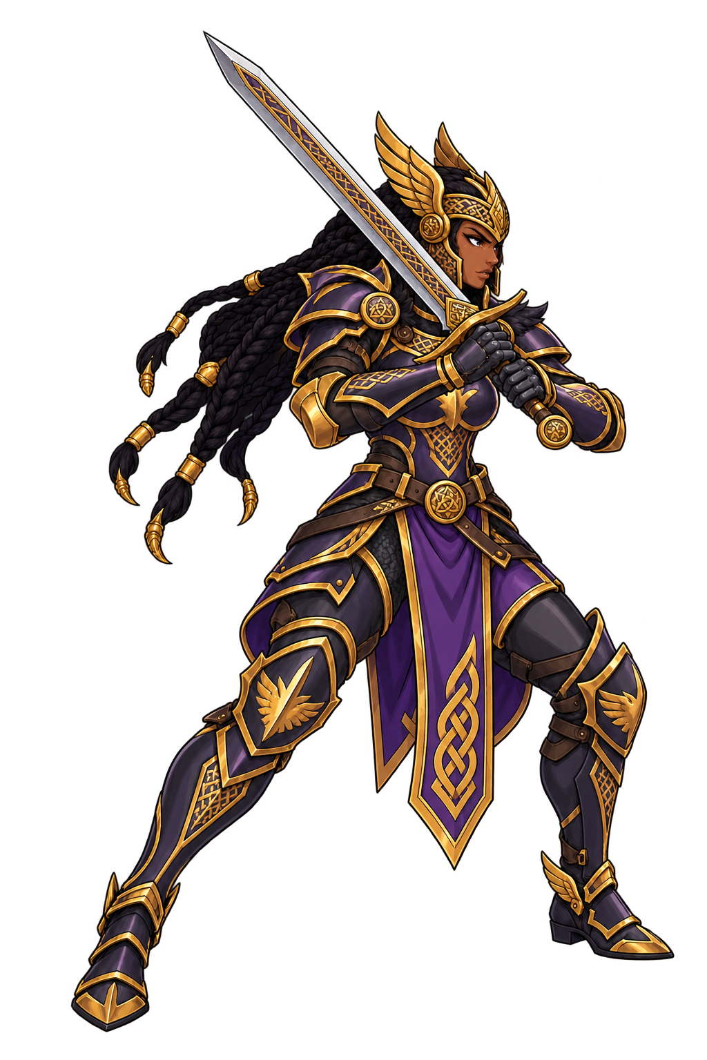 Hrist full-body character concept