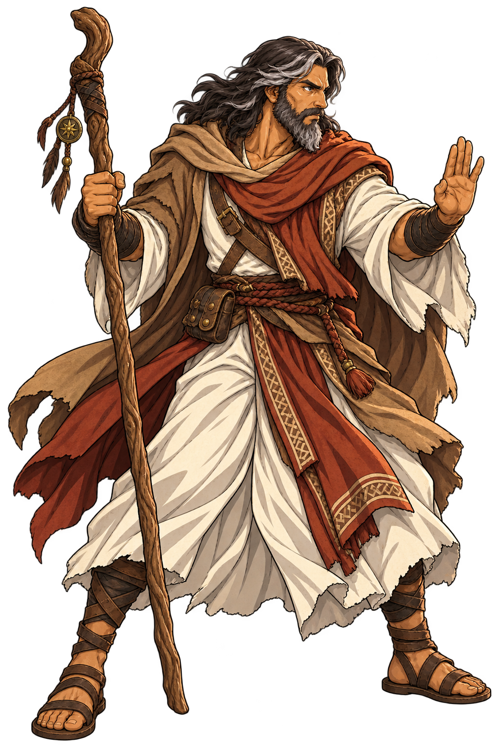 Job full-body character concept